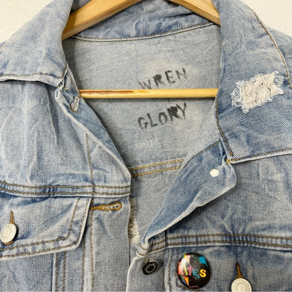WREN + GLORY • With the Band Denim Jacket - Picture 7 of 10